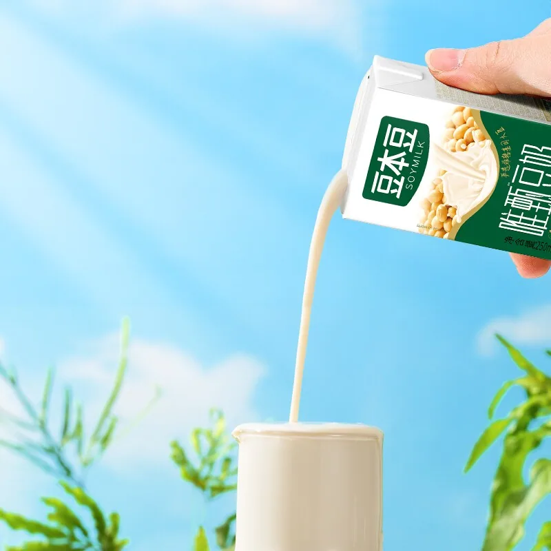 豆本豆唯甄原味豆奶250ml×24盒整箱（细节图 2）