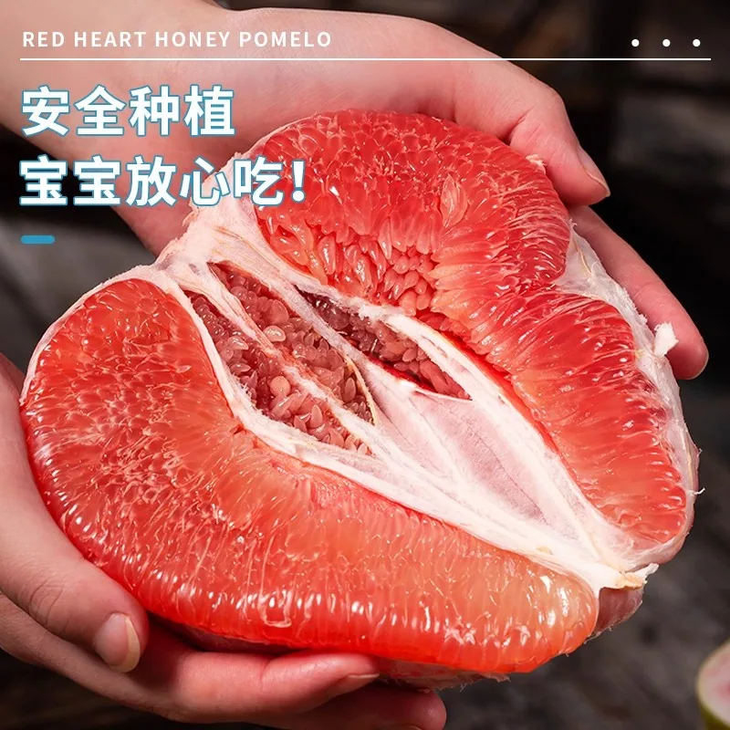 正宗老树红心柚子4.5-5斤整箱装（细节图 2）