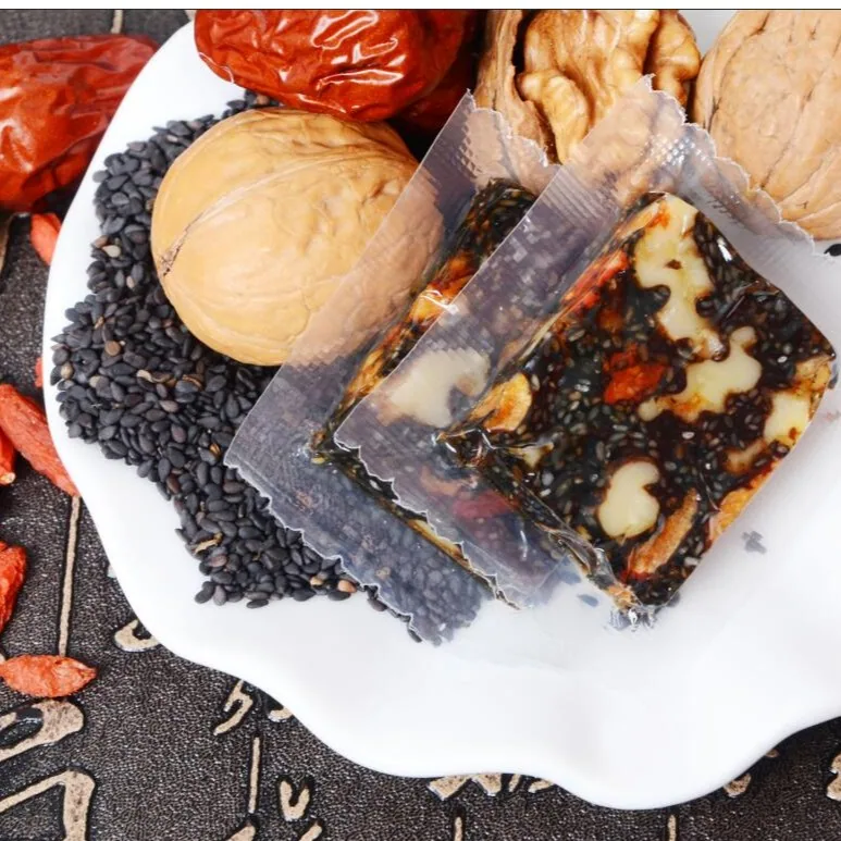 甄轩堂蓝心黑芝麻核桃糕200g×3
