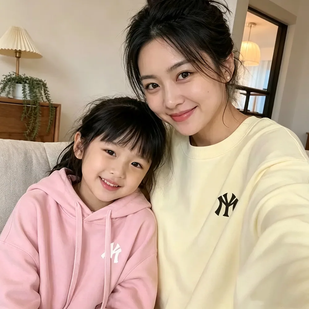 MYJU亲子儿童卫衣连帽衣成人儿童各一件（细节图 2）