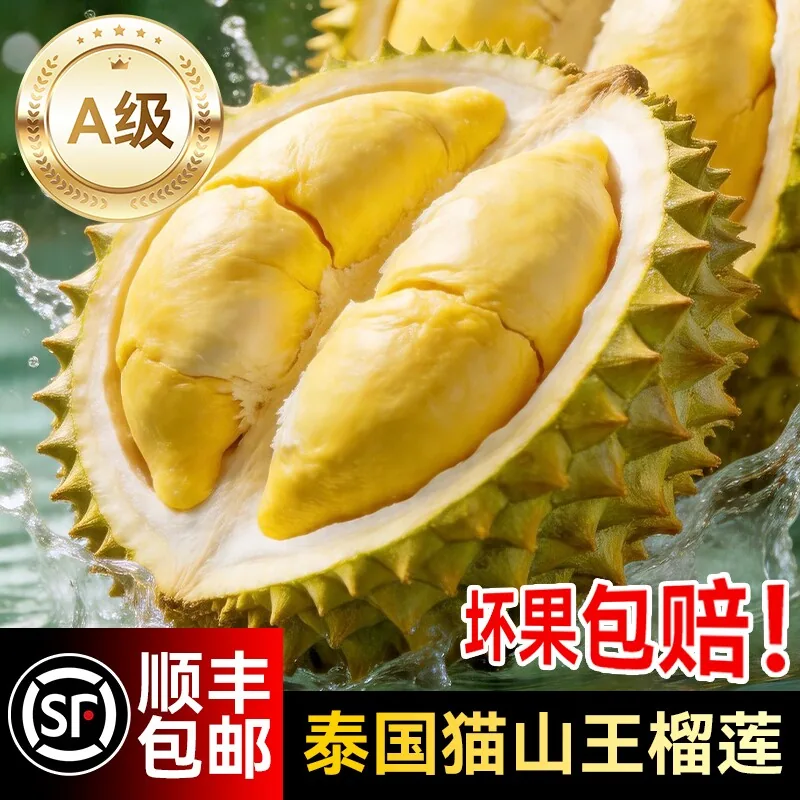 猫山王榴莲肉400gx2盒