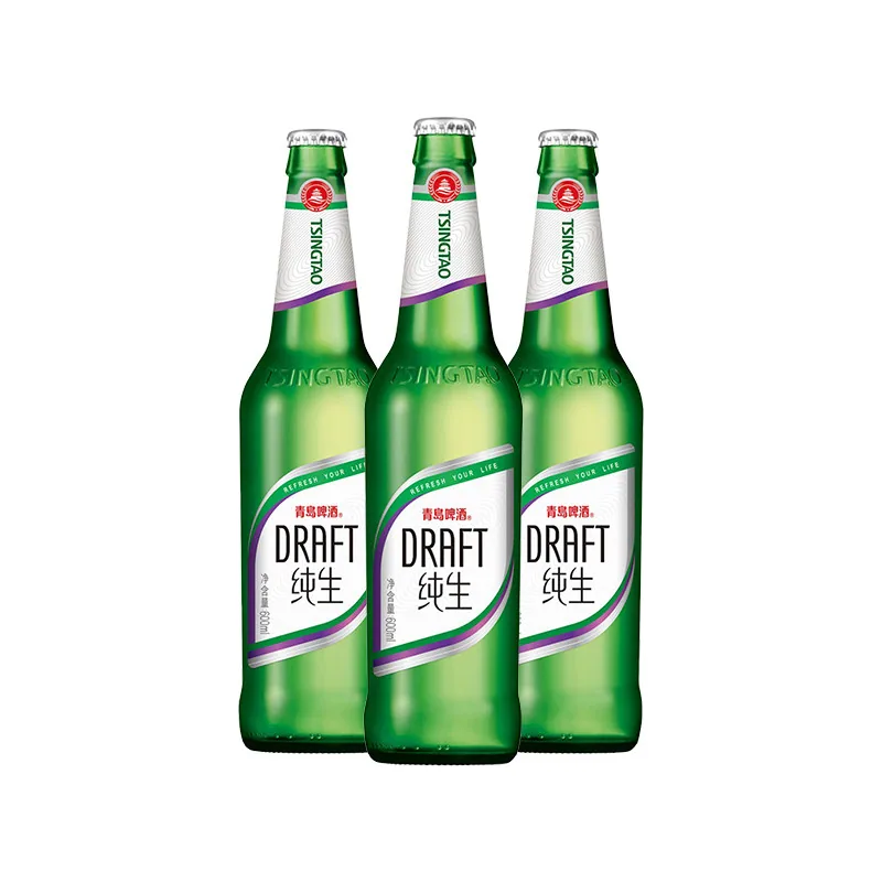 青岛啤酒纯生600ml*12瓶整箱装（细节图 2）