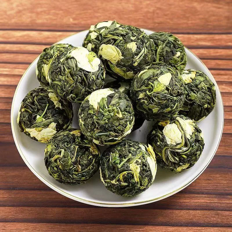 鸿洋名茉莉龙珠100g