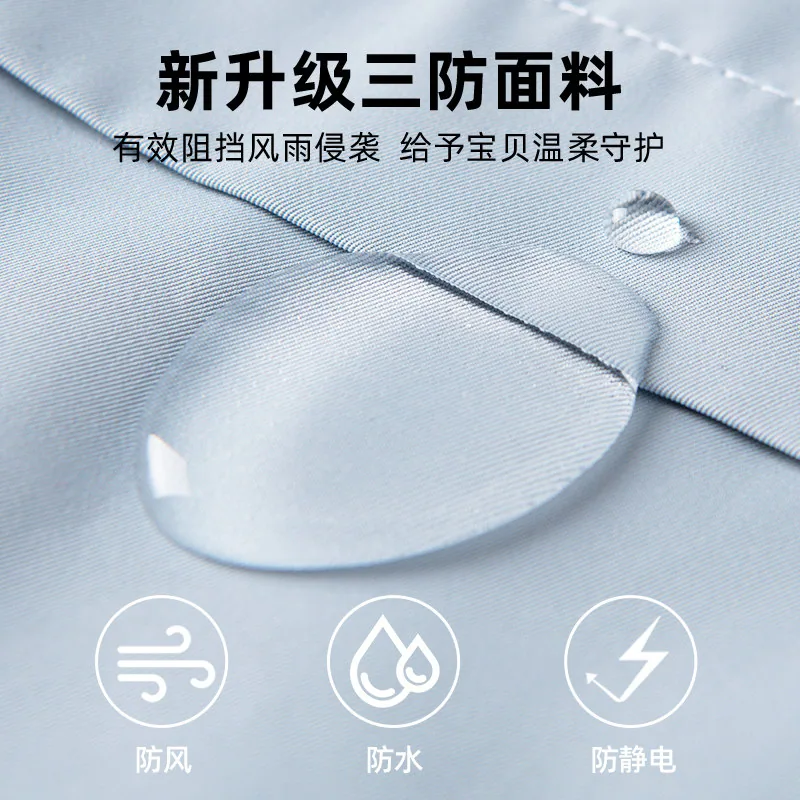回力儿童三防冲锋外套三合一秋冬款（细节图 1）