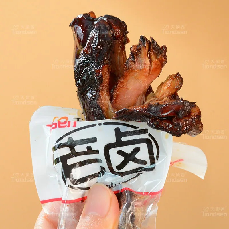 天顶香老卤鸭翅根45g*10只包装图（细节图 1）