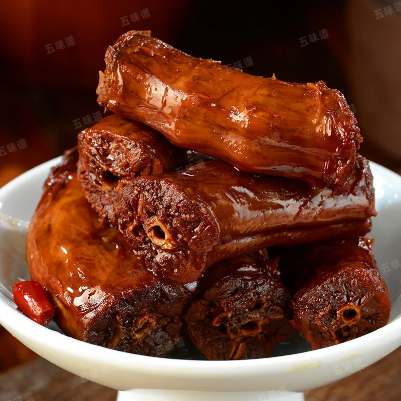 五味谱老卤鸭脖500g独立包装卤味零食（细节图 1）