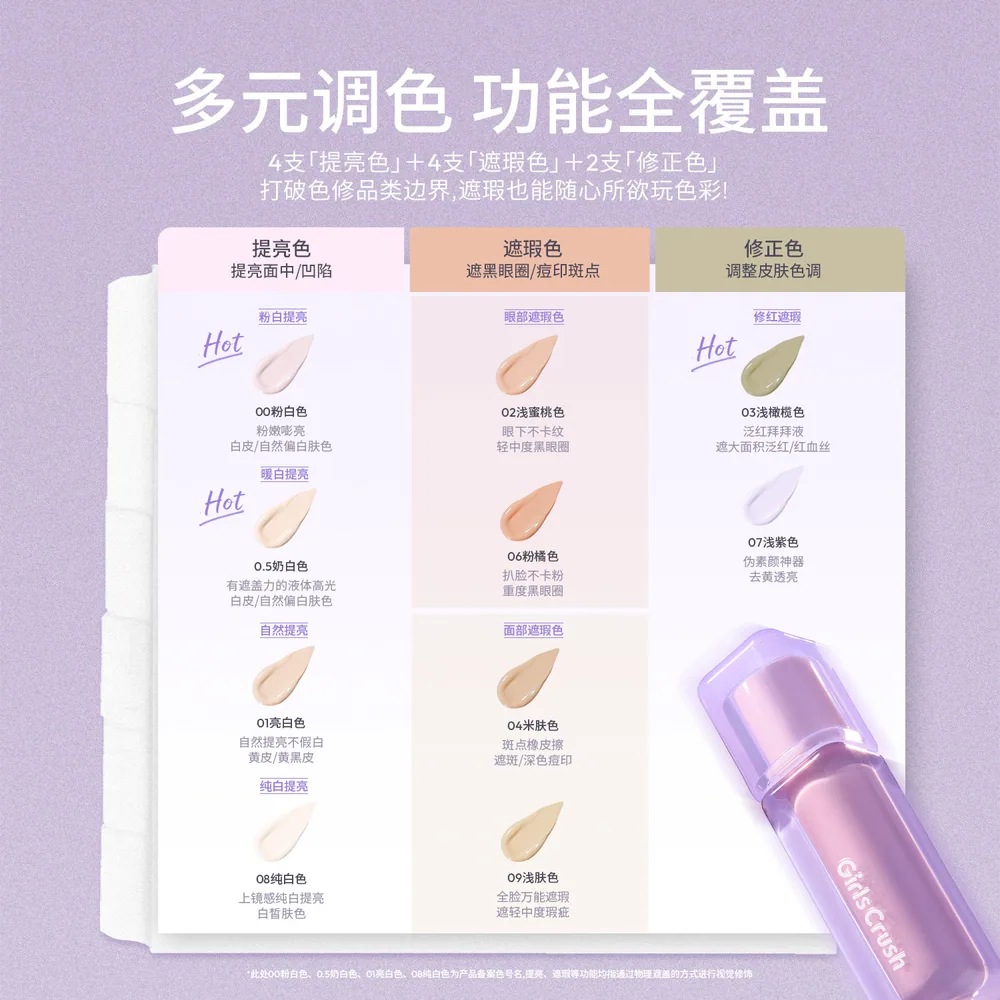 GirlsCrush水丝绒遮瑕液膏主图（细节图 2）