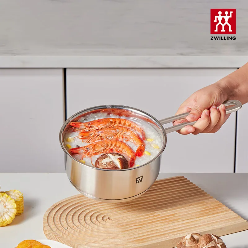 双立人不锈钢无涂层奶锅一人食辅食锅（细节图 1）