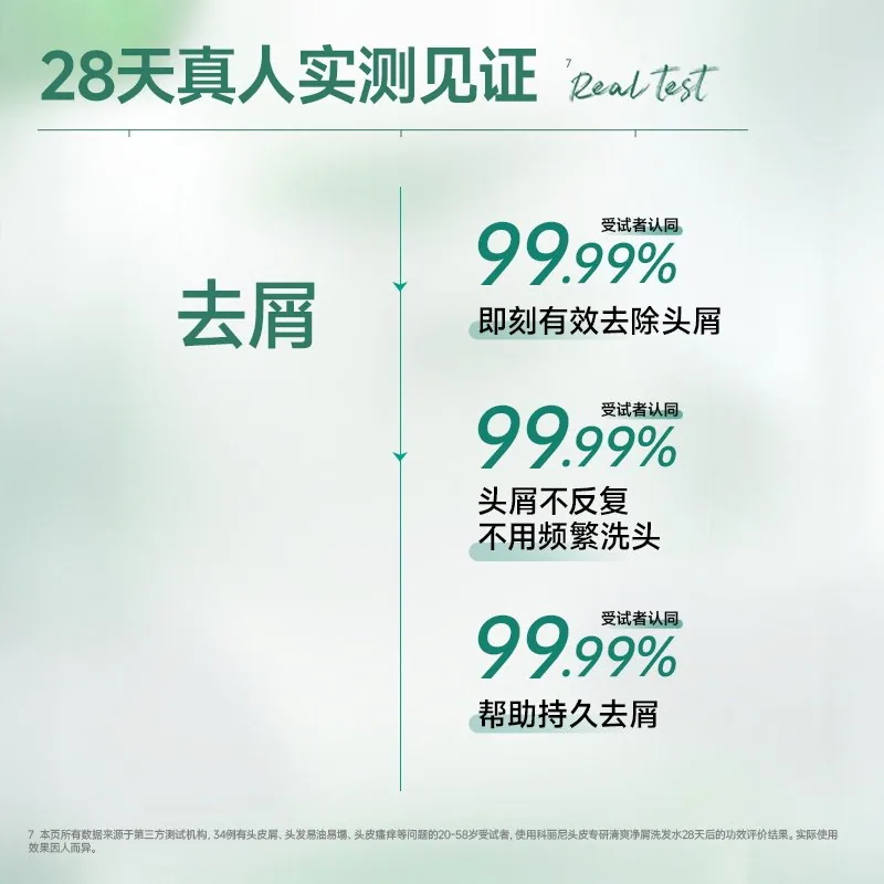 科丽尼清爽净屑洗发水无硅油瓶装（细节图 2）