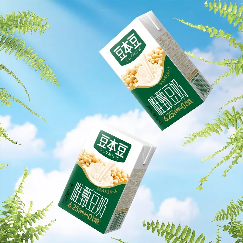 豆本豆唯甄原味豆奶250ml*24盒整箱（细节图 2）
