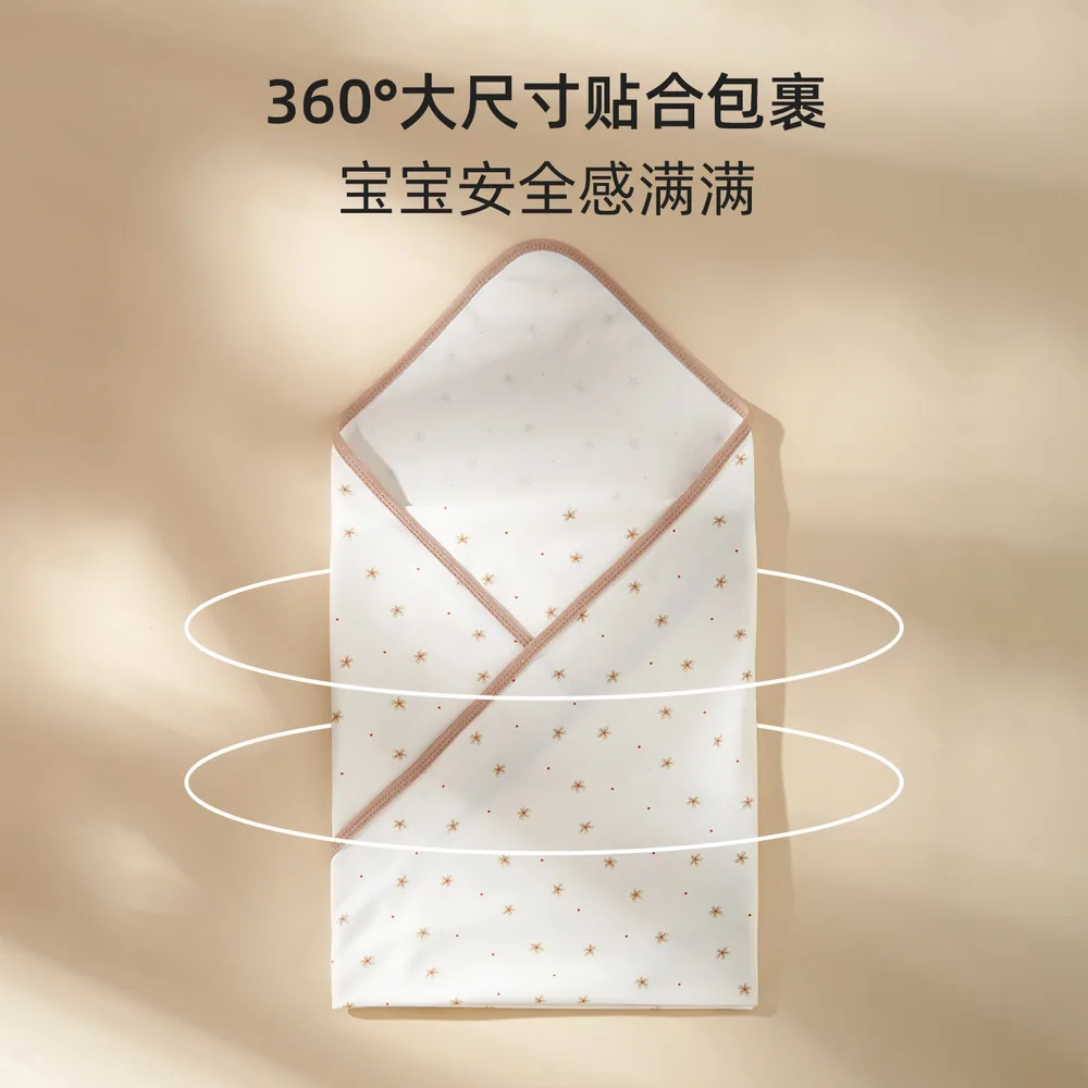 纯棉婴儿襁褓巾新生儿包巾