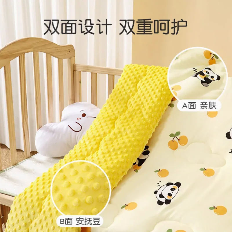 萌森鸭儿童被子春秋冬加厚盖毯（细节图 1）