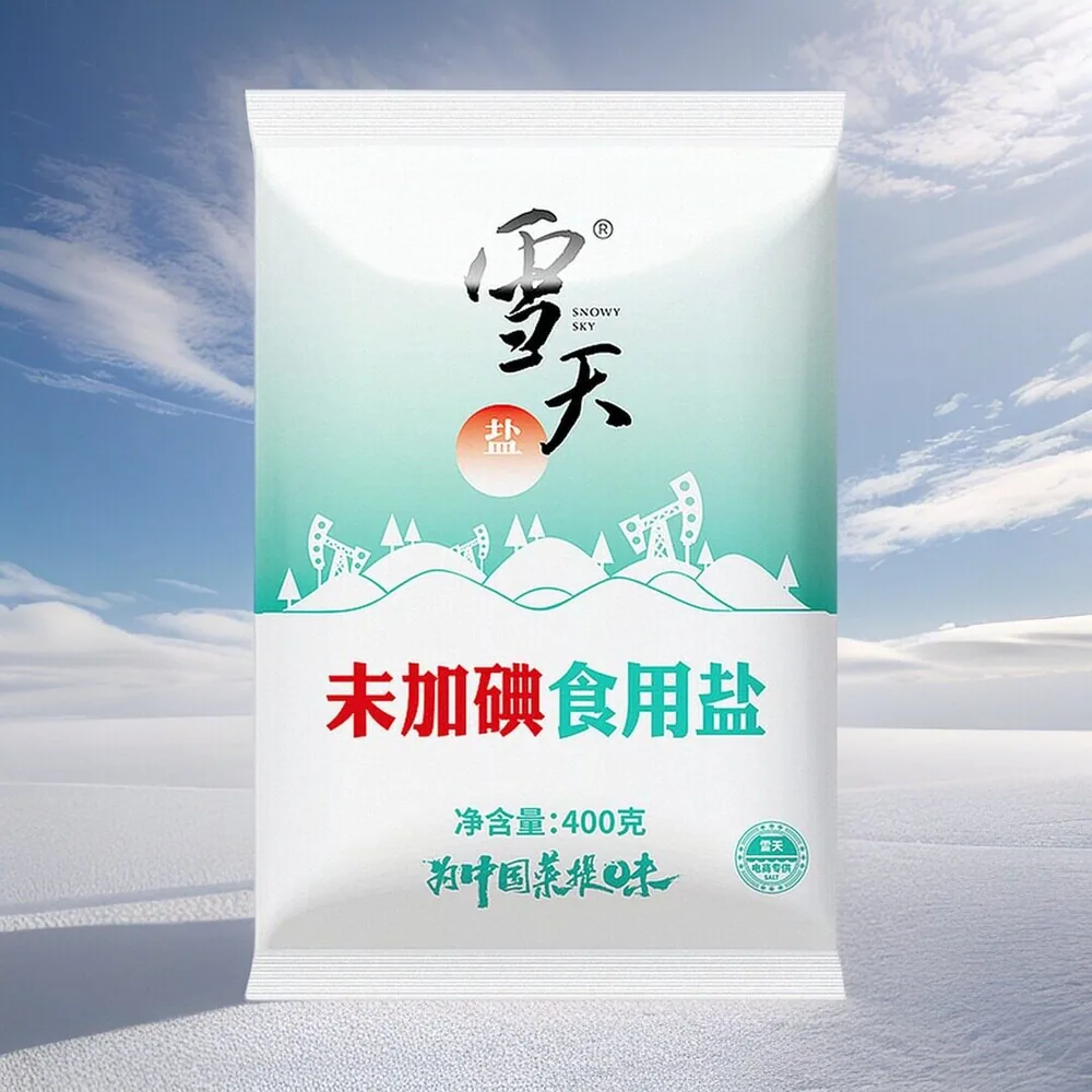 雪天精制盐岩盐400g