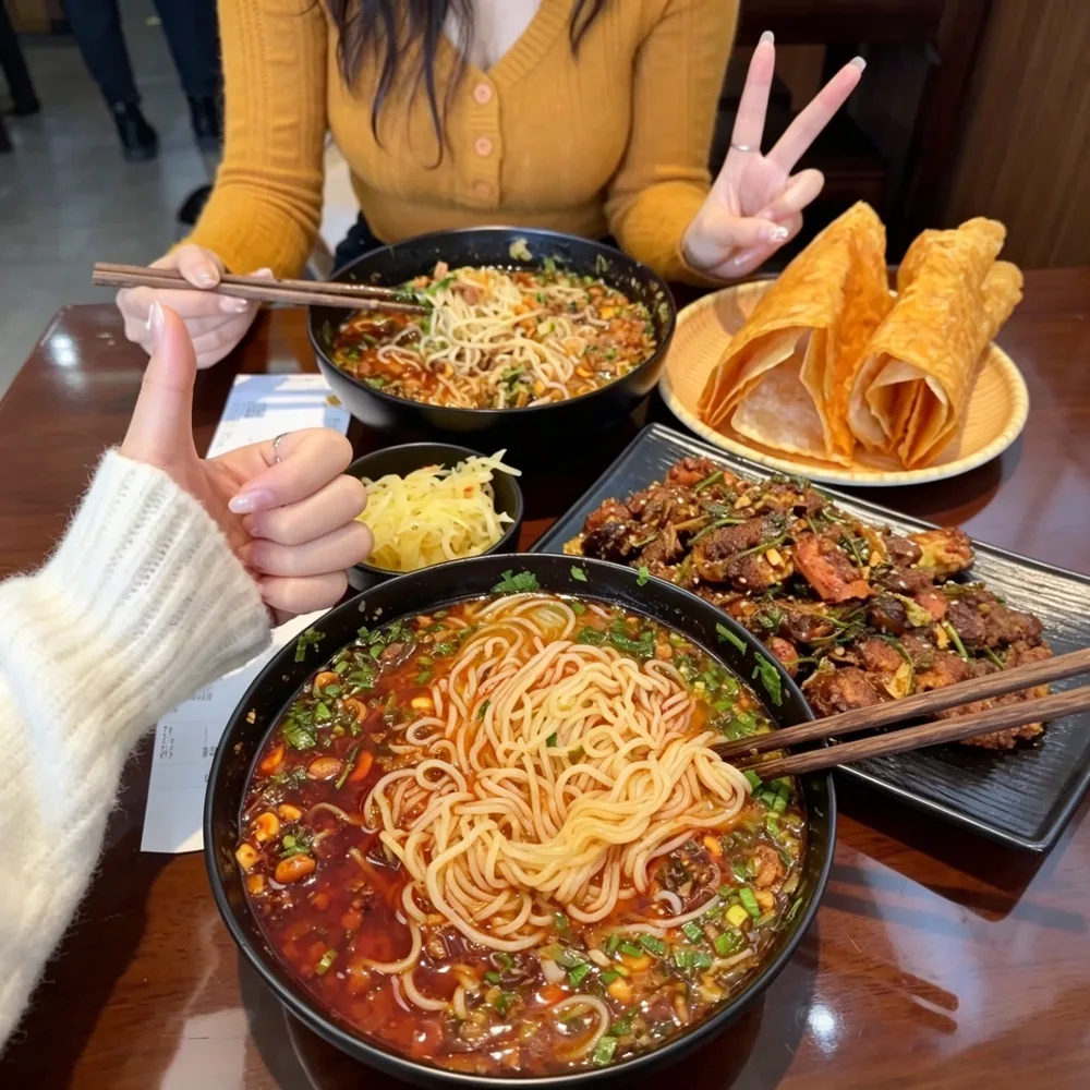 徐州天桥东建国米线肉酱麻酱双料包（细节图 1）