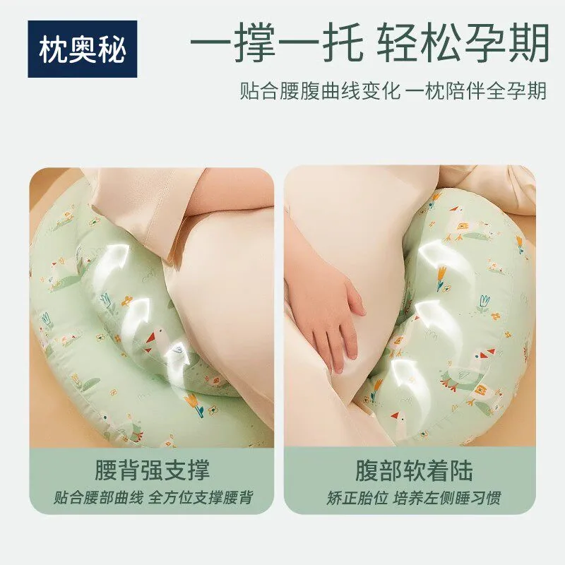 枕奥秘孕妇护腰托腹侧睡枕160cm（细节图 1）