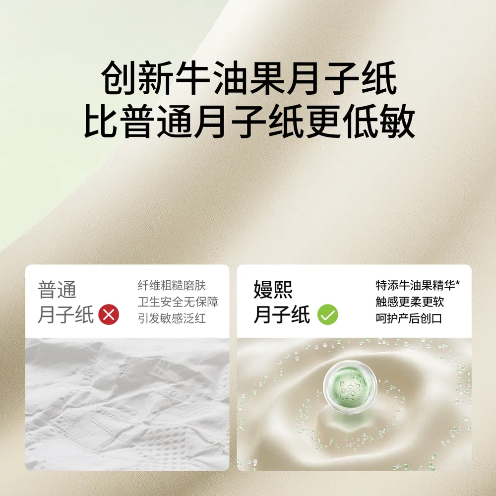 嫚熙月子纸刀纸4包/提