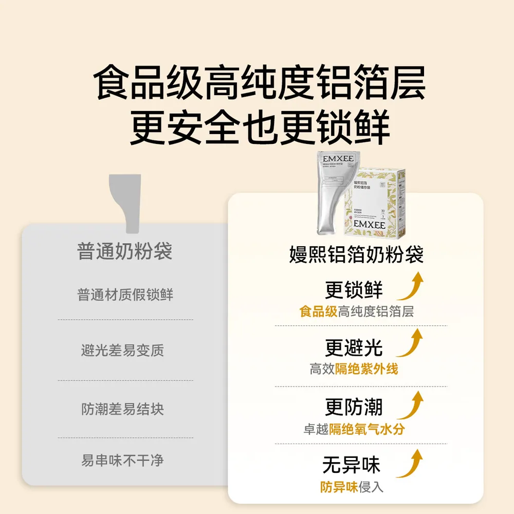 嫚熙一次性奶粉储存袋