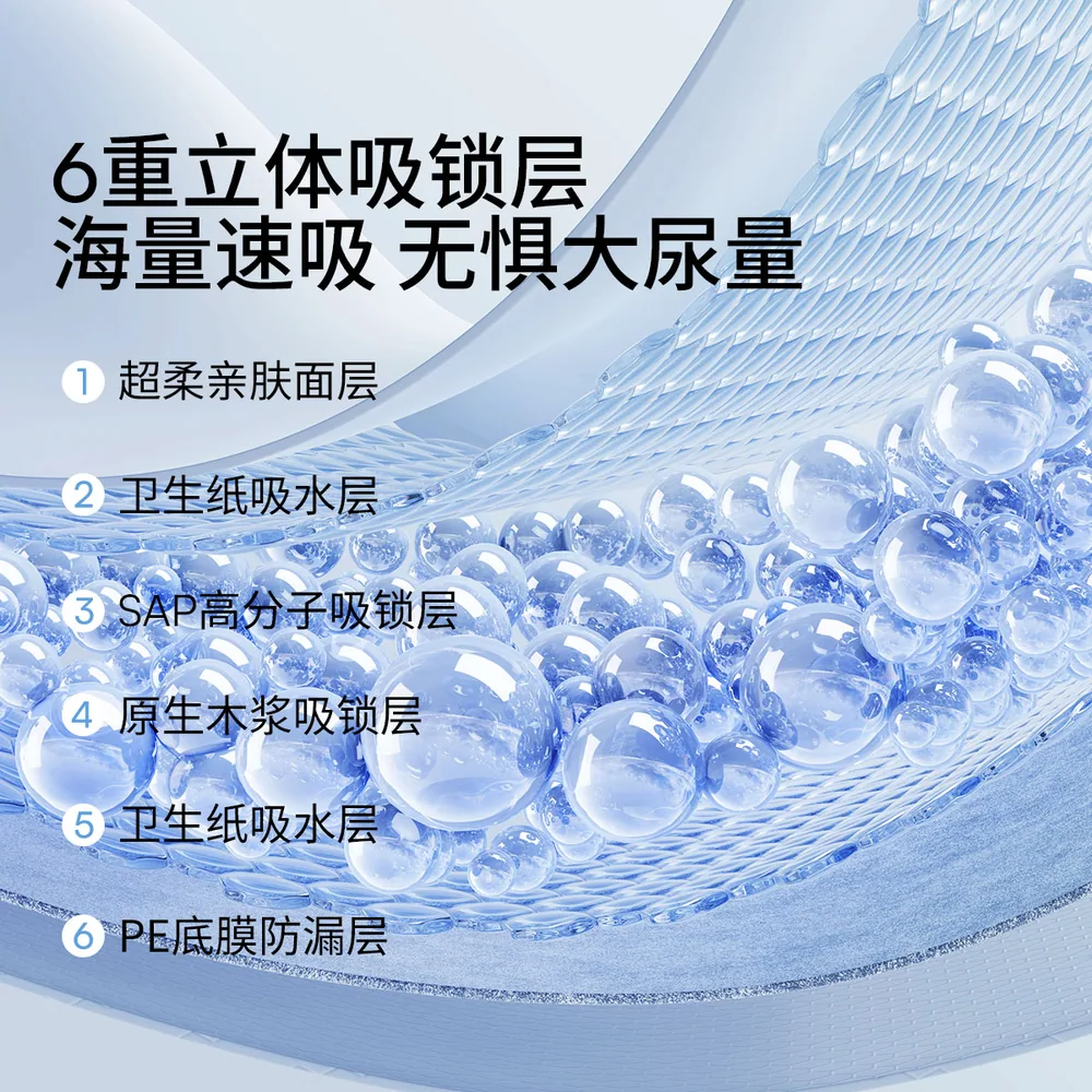 嫚熙婴儿隔尿垫一次性防水透气（细节图 1）