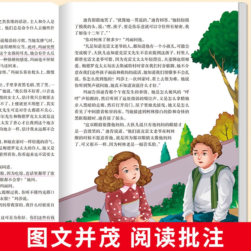 难不倒秘密花园等小学必读书200页大厚本（细节图 1）