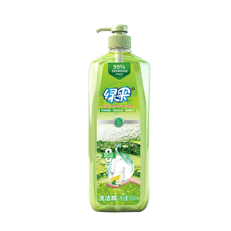 绿伞家用洗洁精850mlX3大瓶装（细节图 1）