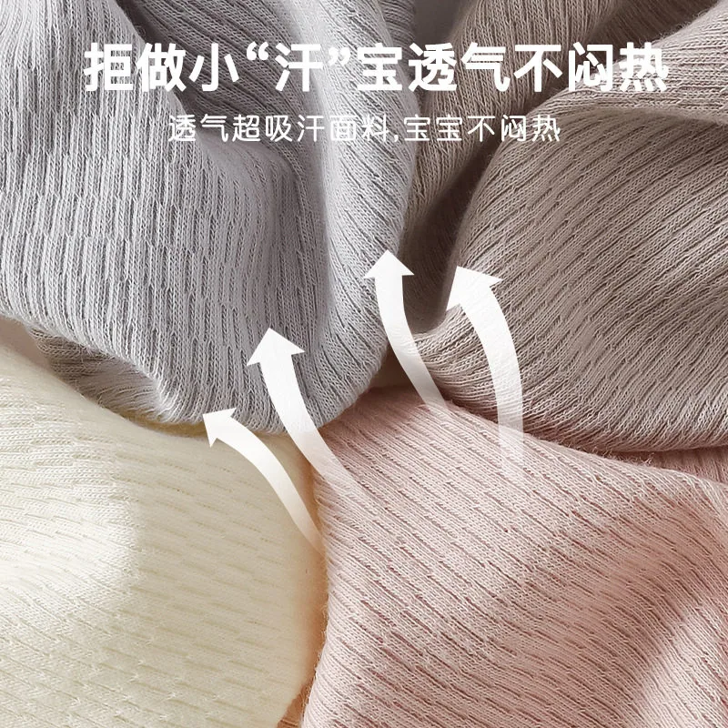 咪迪啦纯棉A类婴儿长袖连体爬服主图（细节图 2）