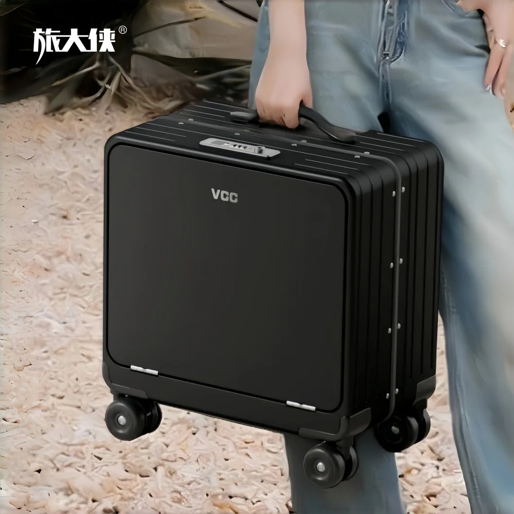 旅大侠前置开口登机箱18寸主图（细节图 1）