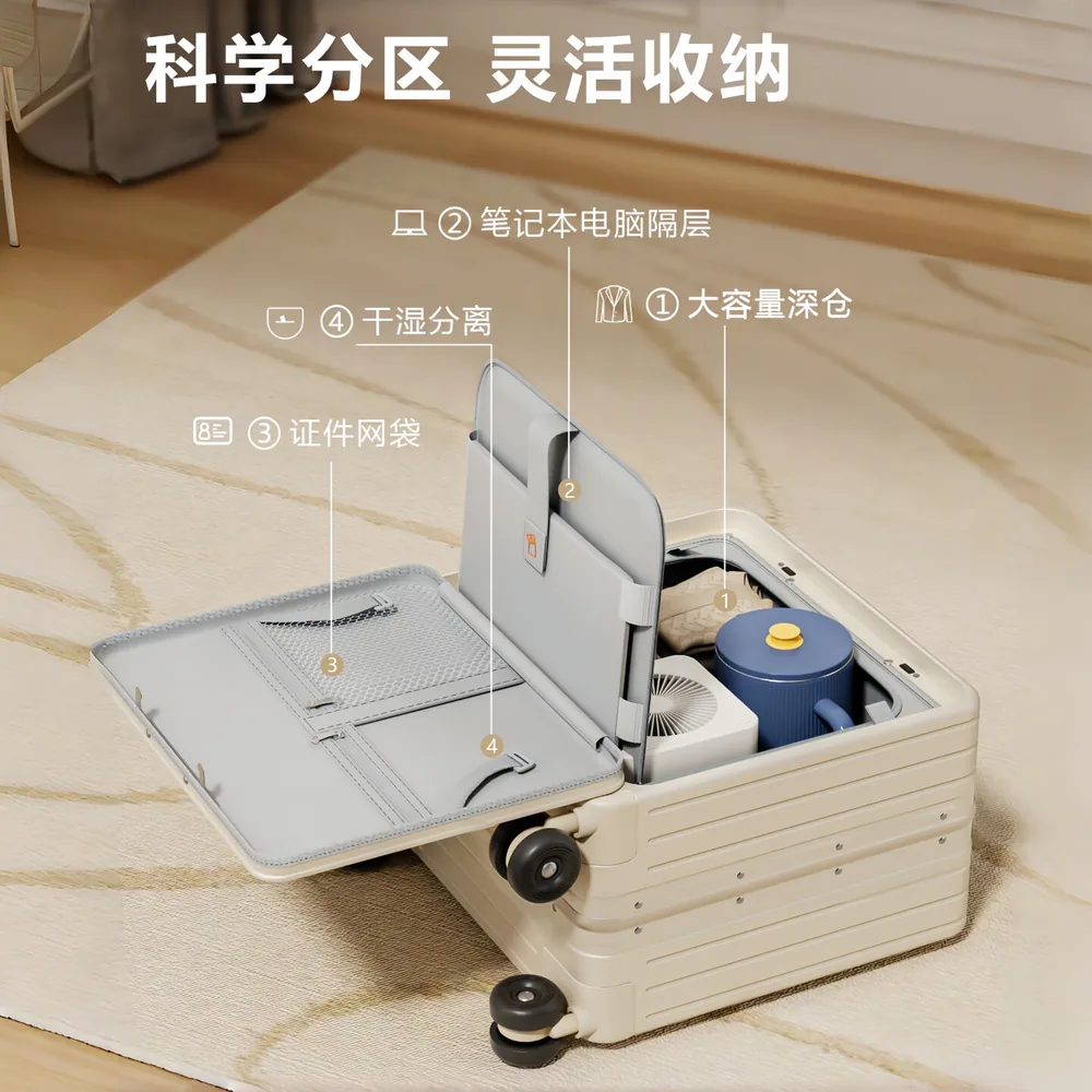 旅大侠前置开口登机箱18寸主图（细节图 2）