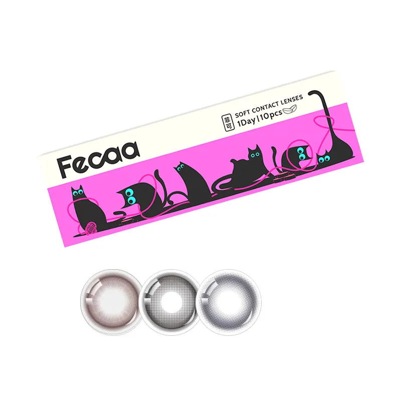 Fecaa菲可美瞳大直径日抛10片