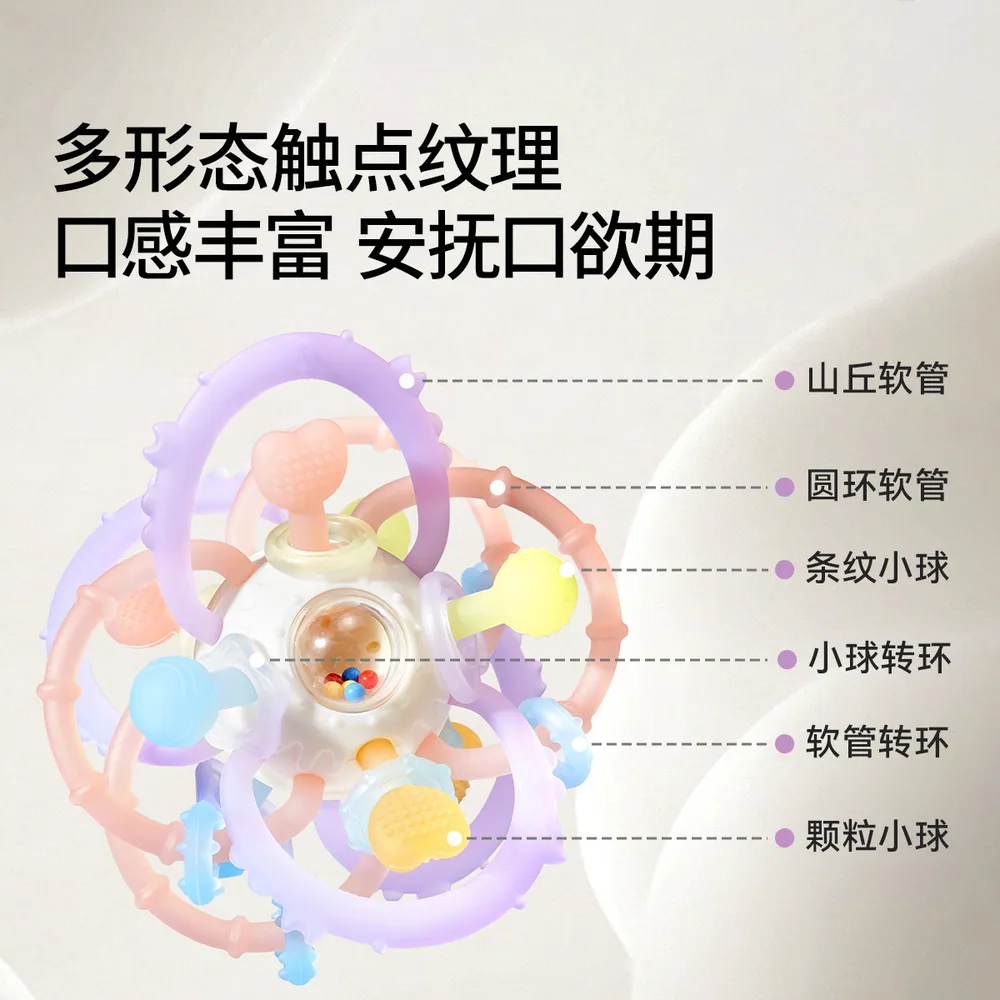 嫚熙曼哈顿手抓球牙胶硅胶款（细节图 2）