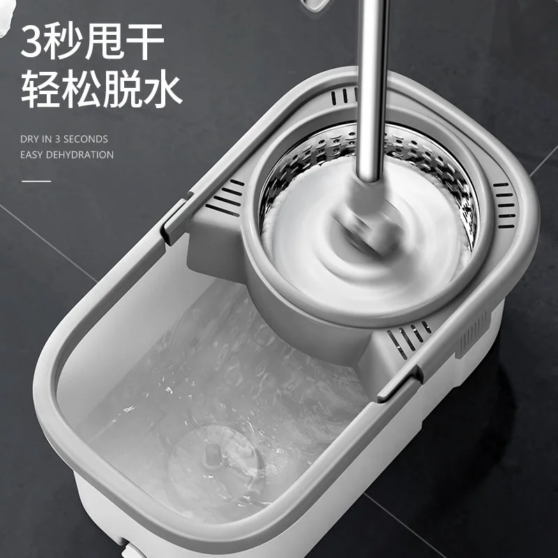 五月花家用旋转免手洗拖把