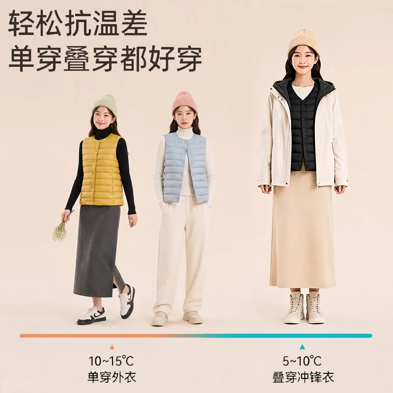Artsdon阿仕顿轻薄保暖马甲外套修身款（细节图 1）