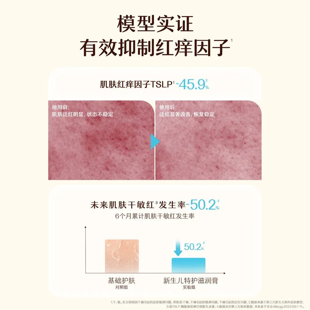 aveeno新生儿敏肌特护面霜10g*2支