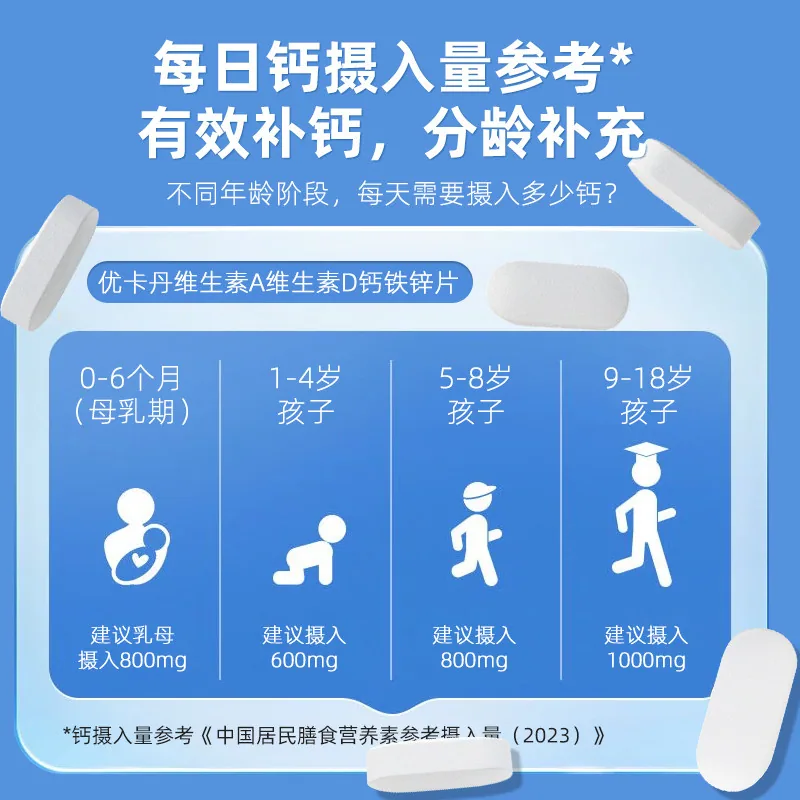 优卡丹维生素A维生素D钙3瓶装（细节图 2）