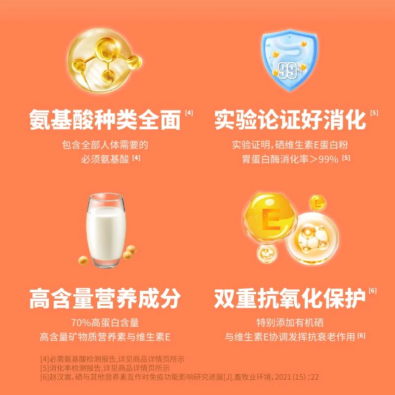 三九硒维生素E蛋白粉450g一桶装（细节图 2）