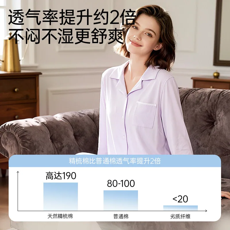 柔我ROVO桑蚕丝内里孕妇月子服 哺乳款（细节图 1）