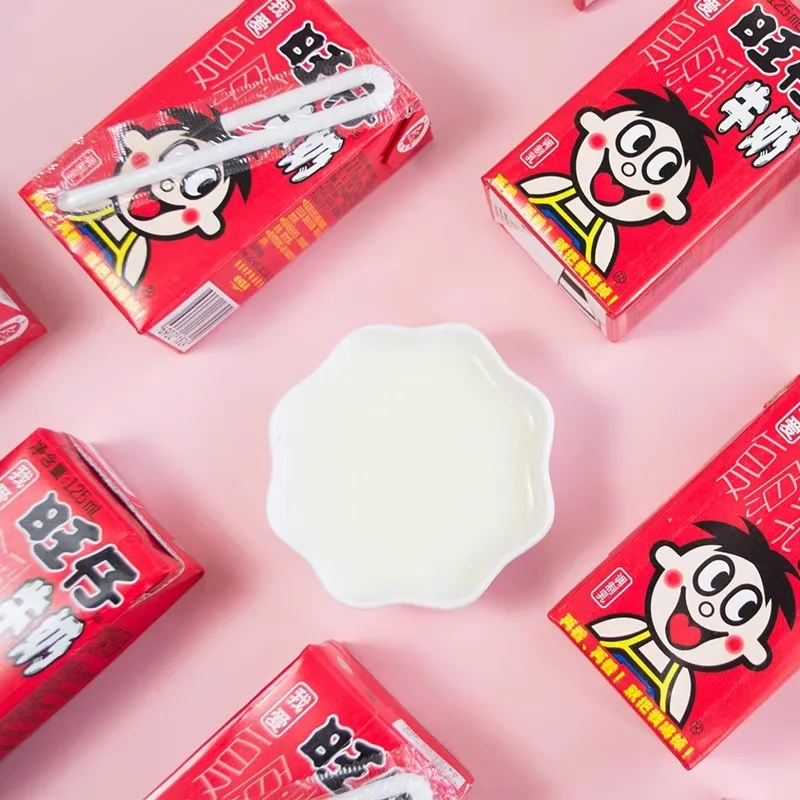 旺仔牛奶125ml×24盒礼盒装主图 实拍图 3