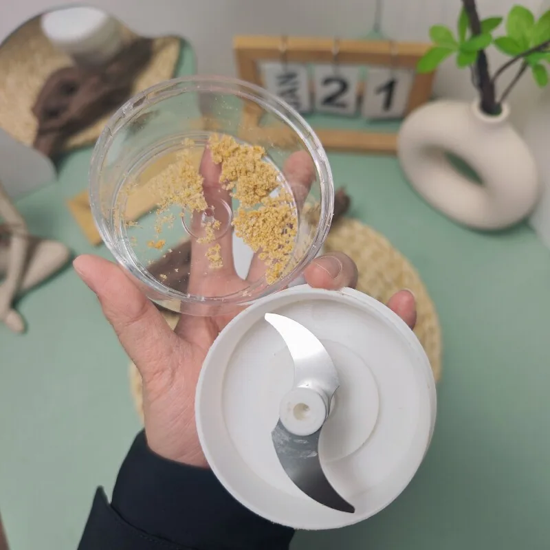 利瓷手动蒜泥捣蒜神器304不锈钢刀片（细节图 1）