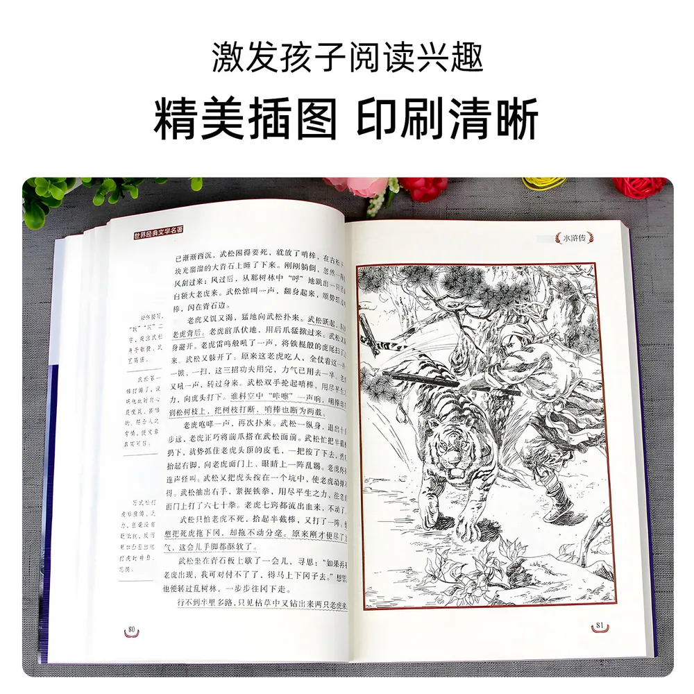 楚文举图书世界经典文学名著精装全集封面（细节图 2）