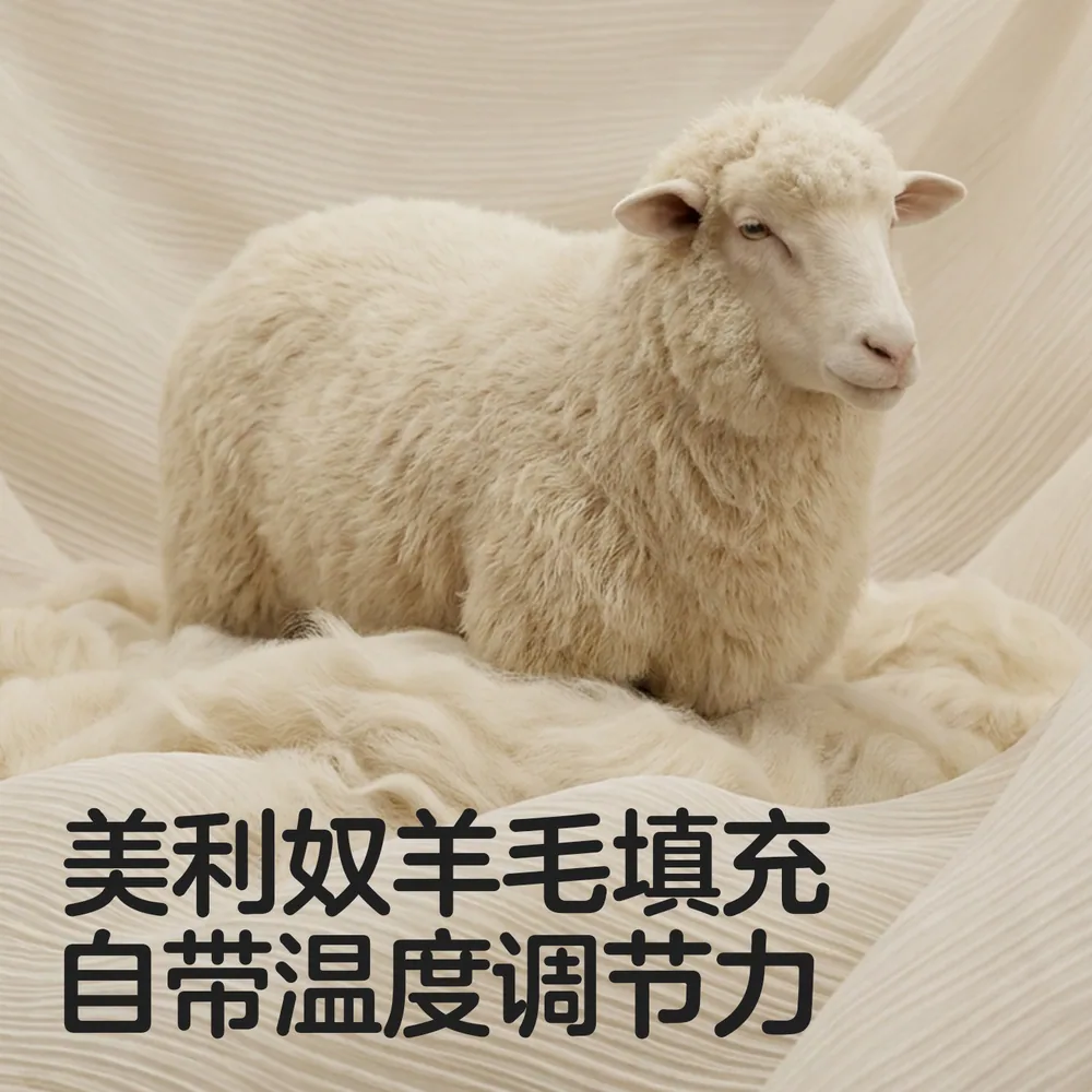 可优比婴儿睡袋秋冬夹棉加厚分腿款（细节图 2）