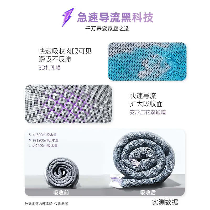 乐事宠薰衣草香味训导尿垫6包（细节图 1）