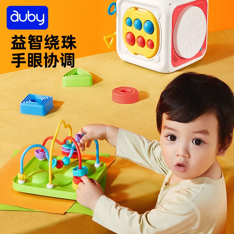 澳贝六面体忙碌板早教益智玩具六面玩法（细节图 1）
