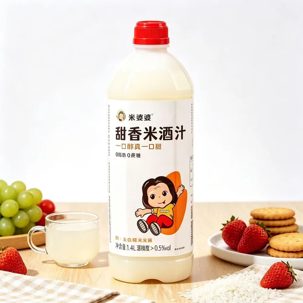 米婆婆1.4L甜香糯米酒汁