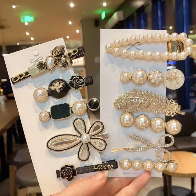 草莓一号羽毛多件套发夹套装全款展示（细节图 2）