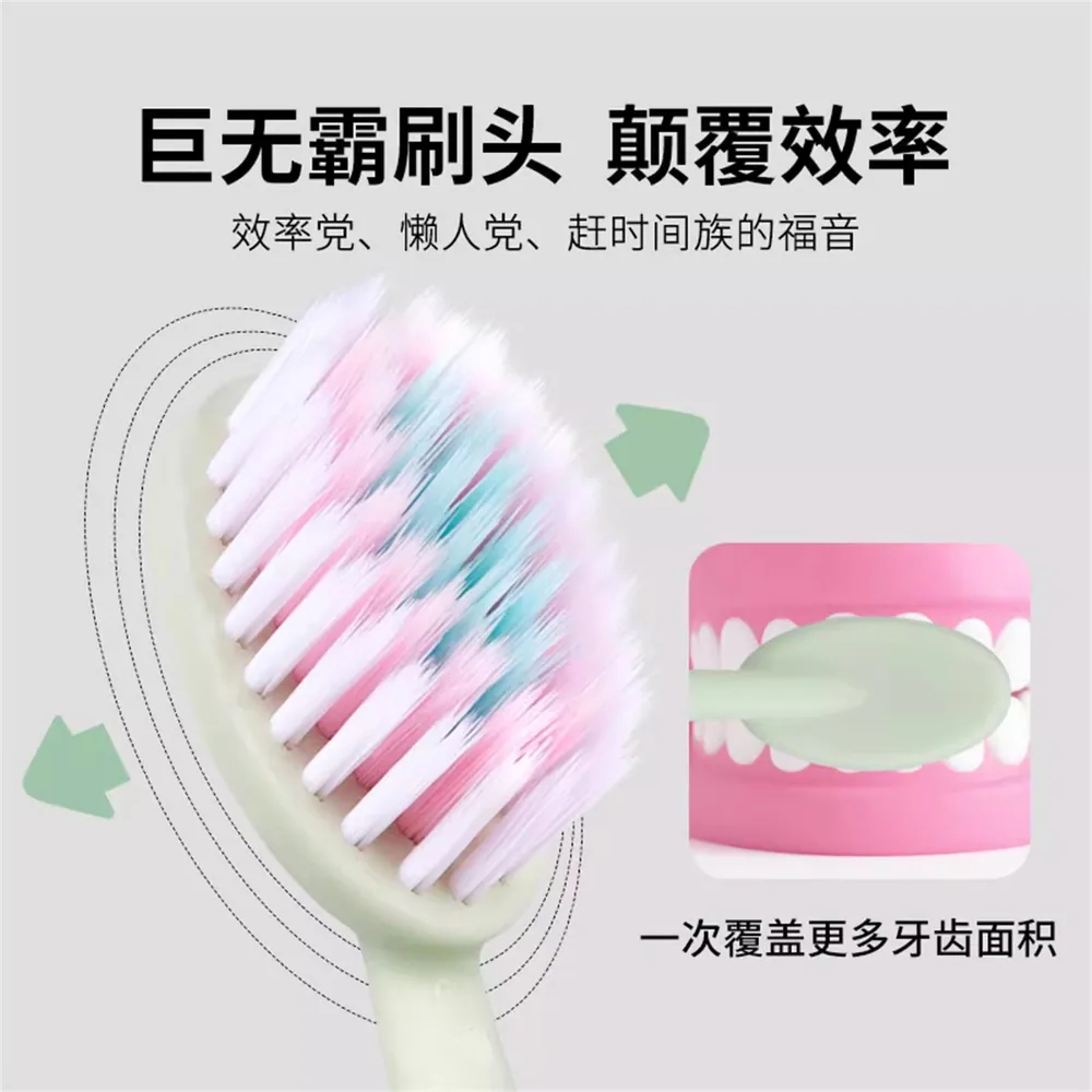 万顺百货工厂罗马柱巨无霸加长宽头牙刷10支（细节图 2）