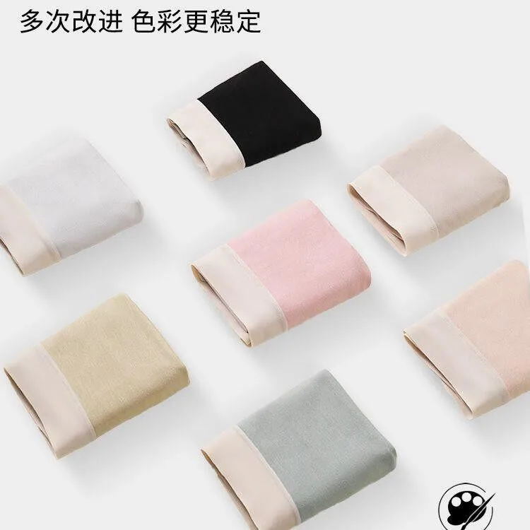 萌兔兔莫代尔裸感无痕内裤3条装主图（细节图 1）