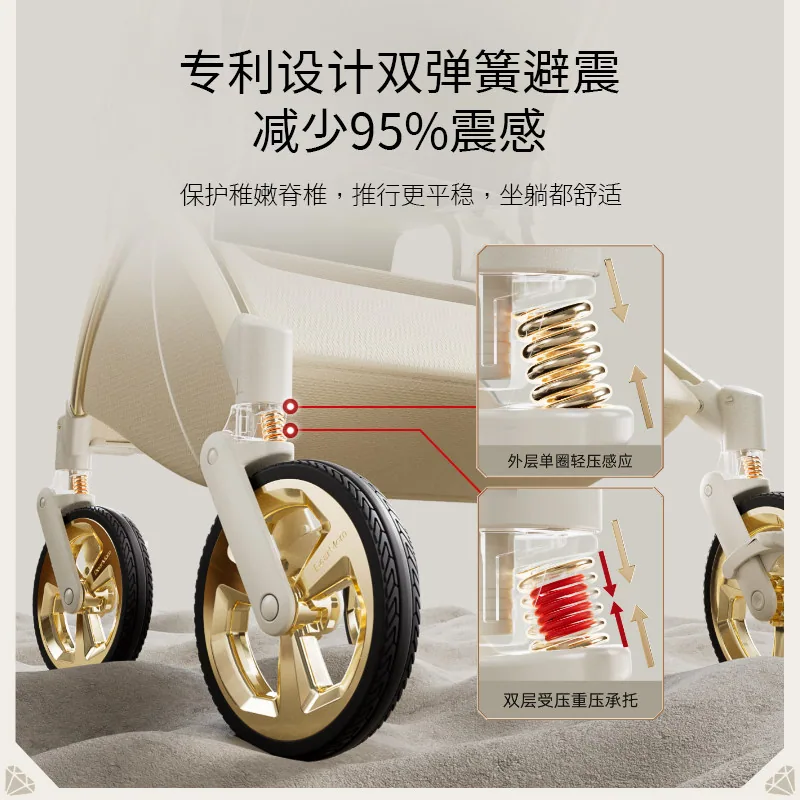 DearMom罗马假日苏古绿铂金款MAX推车（细节图 1）