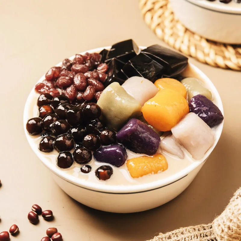 百钻红豆蜜豆即食家用月饼面包馅料包装图（细节图 2）