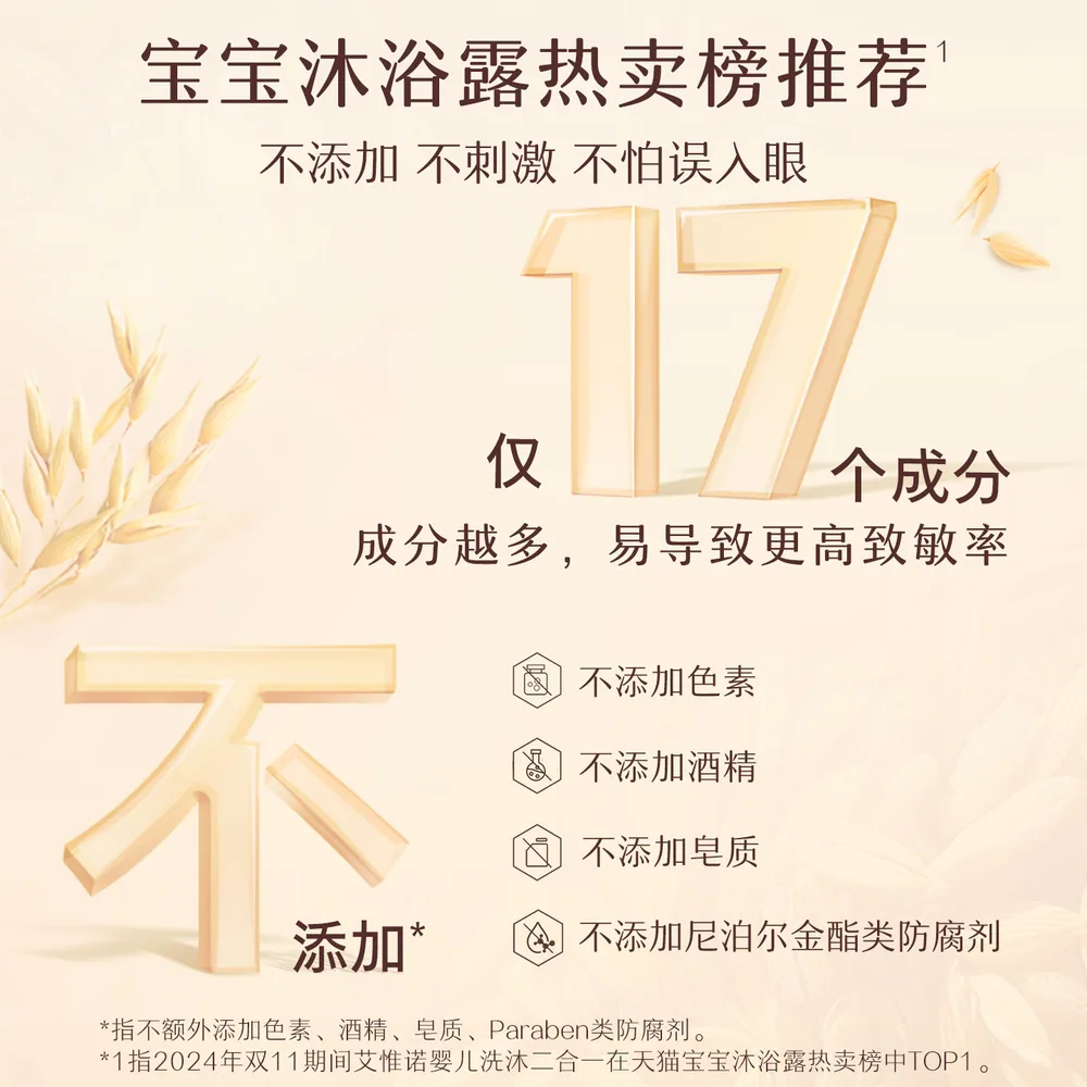 艾维诺安心洗洗发水沐浴乳二合一（细节图 2）