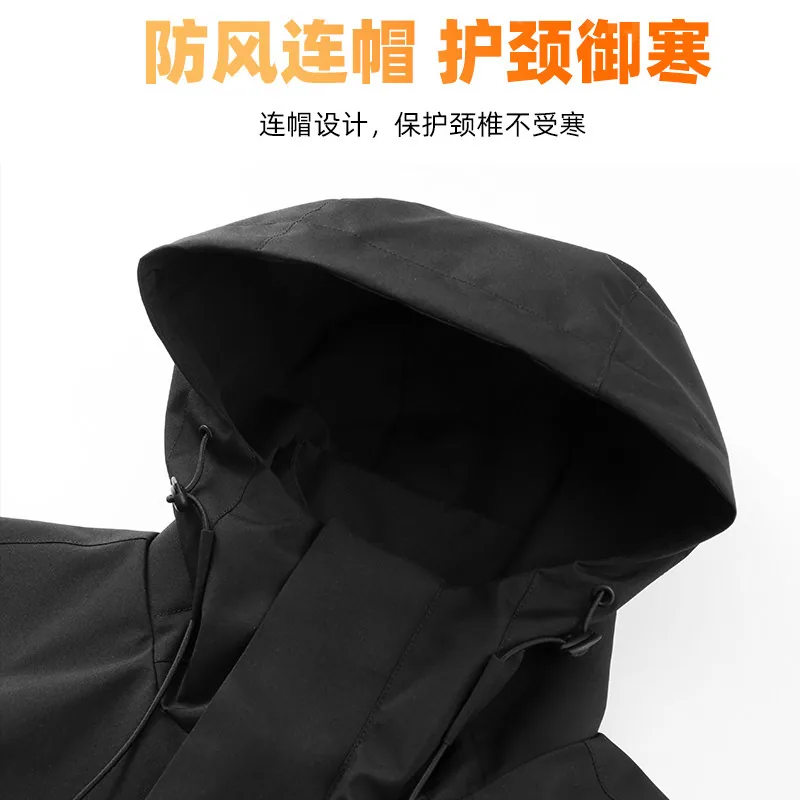 kFreeLancer户外机能风连帽夹克男女同款（细节图 1）