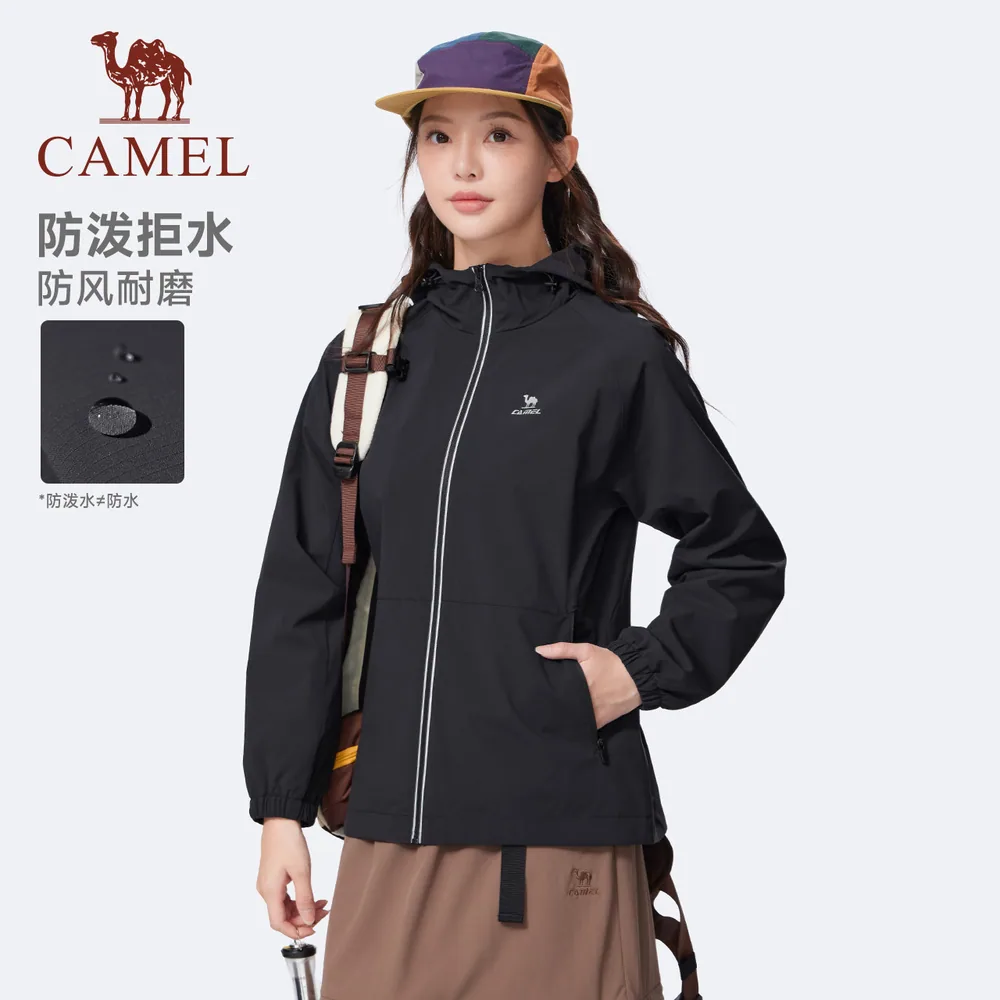 骆驼三防加绒运动外套男女同款（细节图 1）